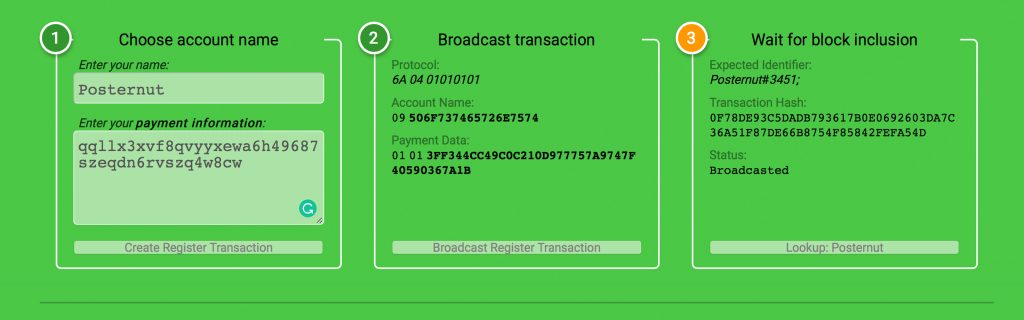The Cashaccount.info Platform Tethers Names to Bitcoin Cash Addresses The Cashaccount.info Platform Tethers Names to Bitcoin Cash Addresses