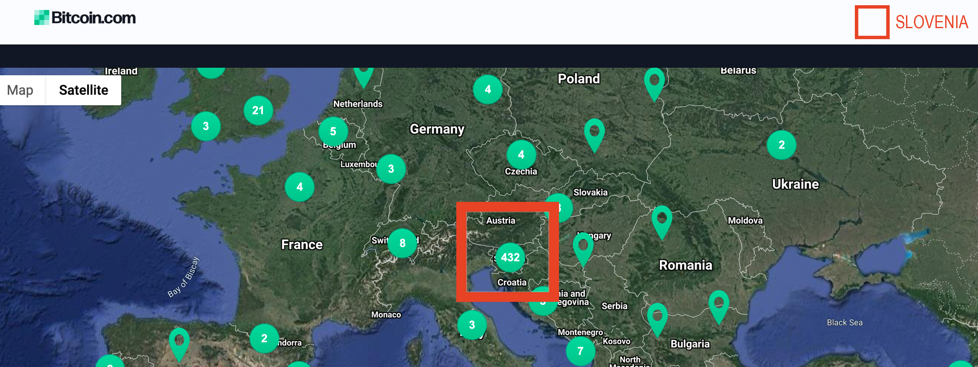 Slovenia Has the Most BCH-Accepting Physical Locations Worldwide Slovenia Has the Most BCH-Accepting Physical Locations Worldwide