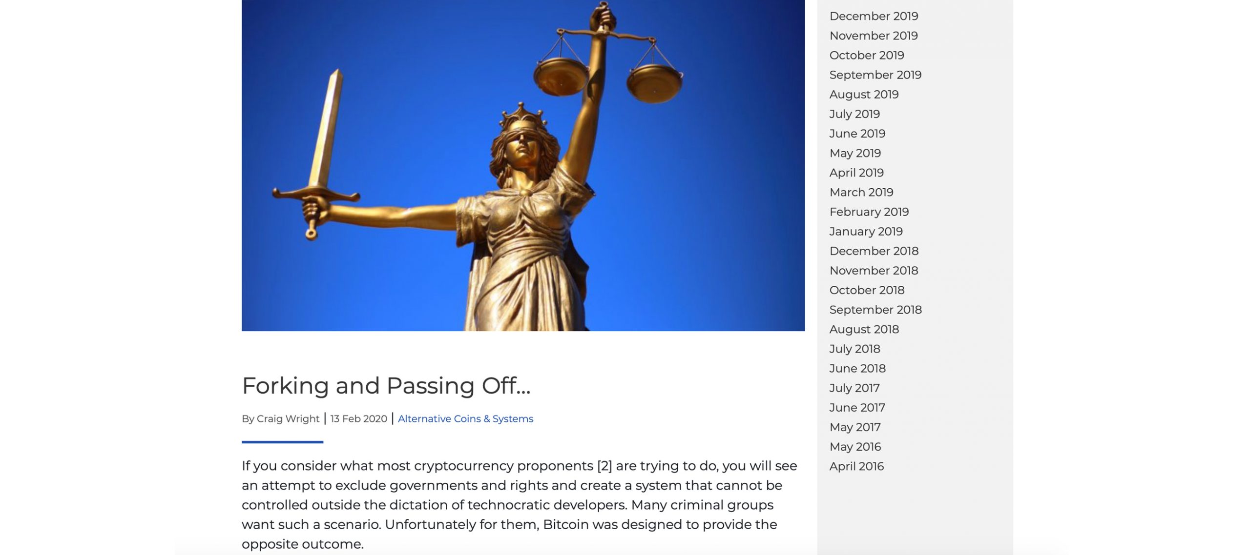 Craig Wright's $100B Theft Claim- BTC and BCH Used His Database Without Permission Craig Wright's $100B Theft Claim- BTC and BCH Used His Database Without Permission
