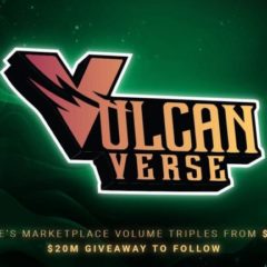 VulcanVerse’s Marketplace Volume Triples From $5m to $15m, $20M Giveaway to Follow