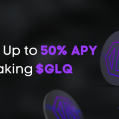 Earn up to 50% APY by Staking $GLQ on GraphLinq App