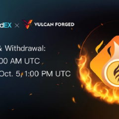 Vulcan Forged Lists on AscendEX