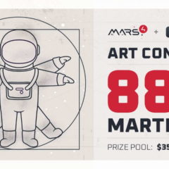 Create Some Art Out of This Planet: Mars4 and Sketchar Martians888 Art Contest