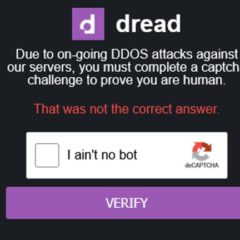 Darknet Forum Dread to Relaunch After Month-Long Downtime Due to DDOS Attack