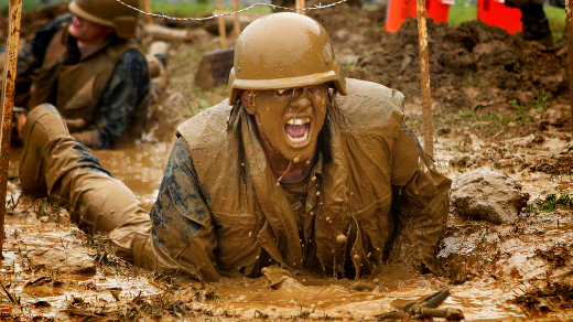 Sea trials soldier crawling by DVIDSHUB