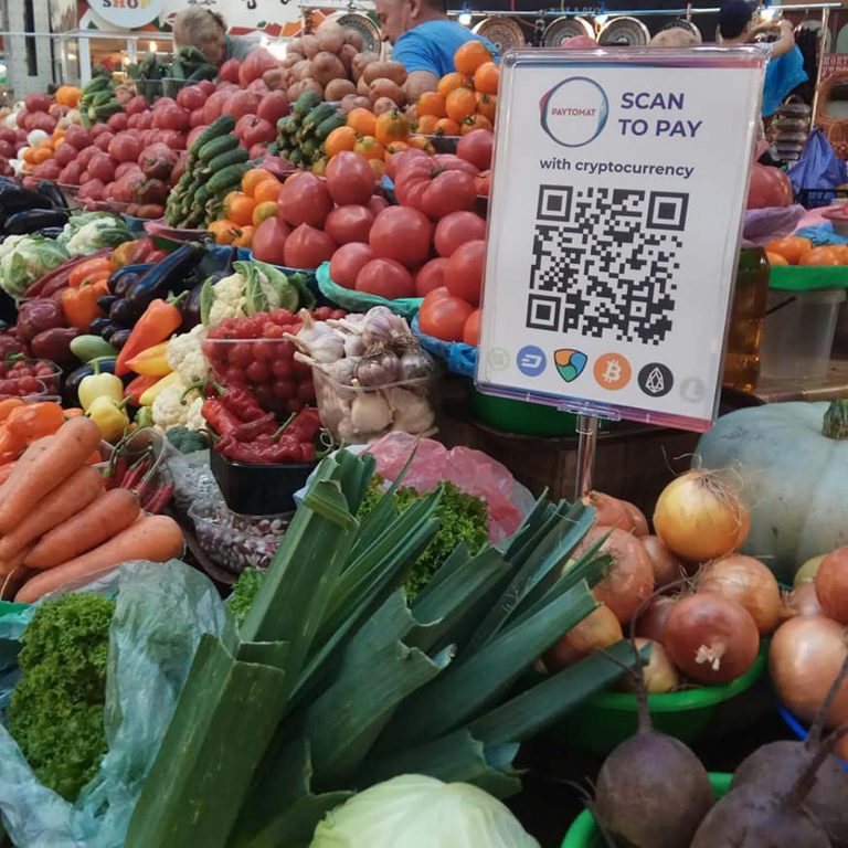 Kiev&rsquo;s Bessarabsky Market Accepts Cryptocurrencies for Groceries