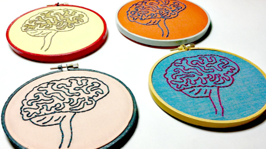 embroidered brains