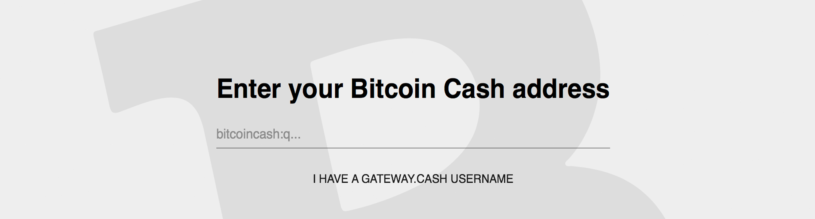 A Look at the Gateway.cash BCH Payment Button for Websites A Look at the Gateway.cash BCH Payment Button for Websites