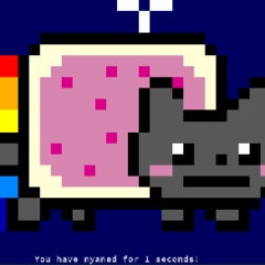 Take a break at the Linux command line with Nyan Cat