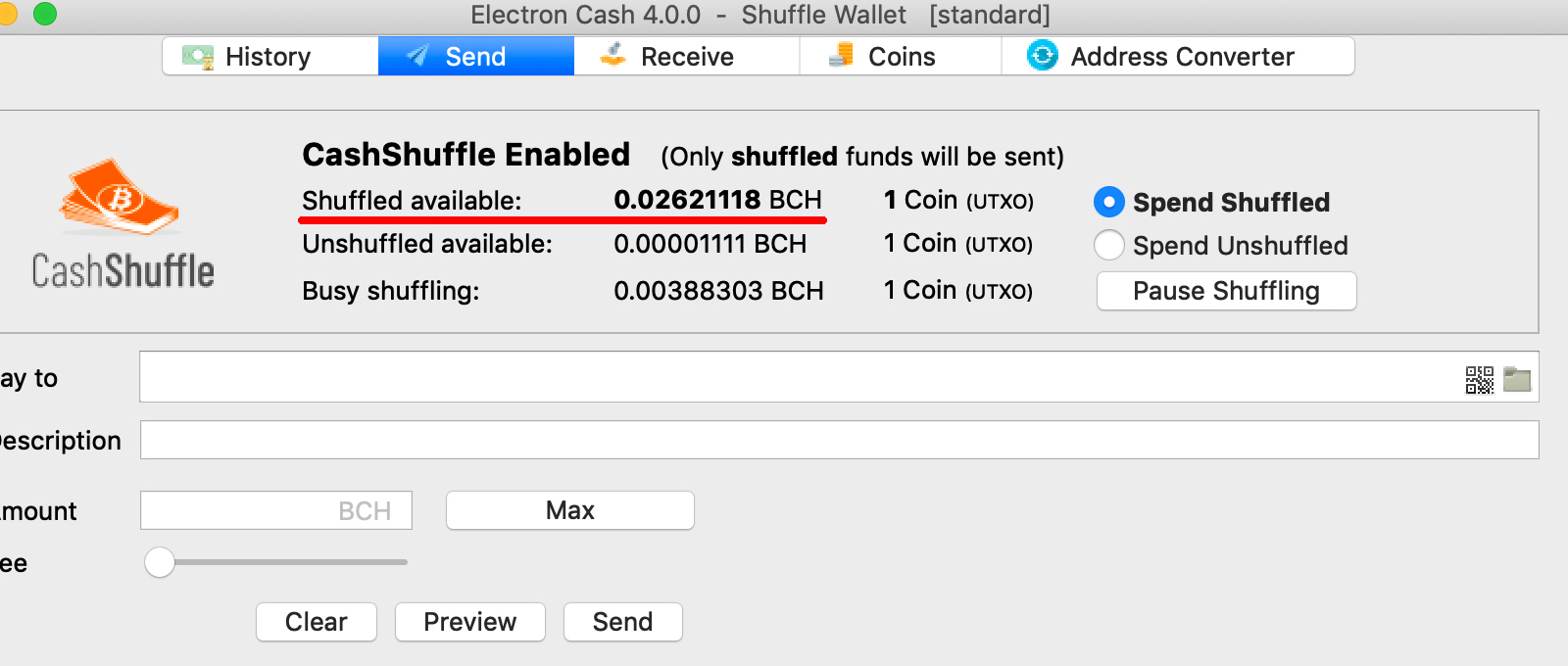 Cashshuffle Launches, Bringing Greater Privacy to the BCH Ecosystem Cashshuffle Launches, Bringing Greater Privacy to the BCH Ecosystem