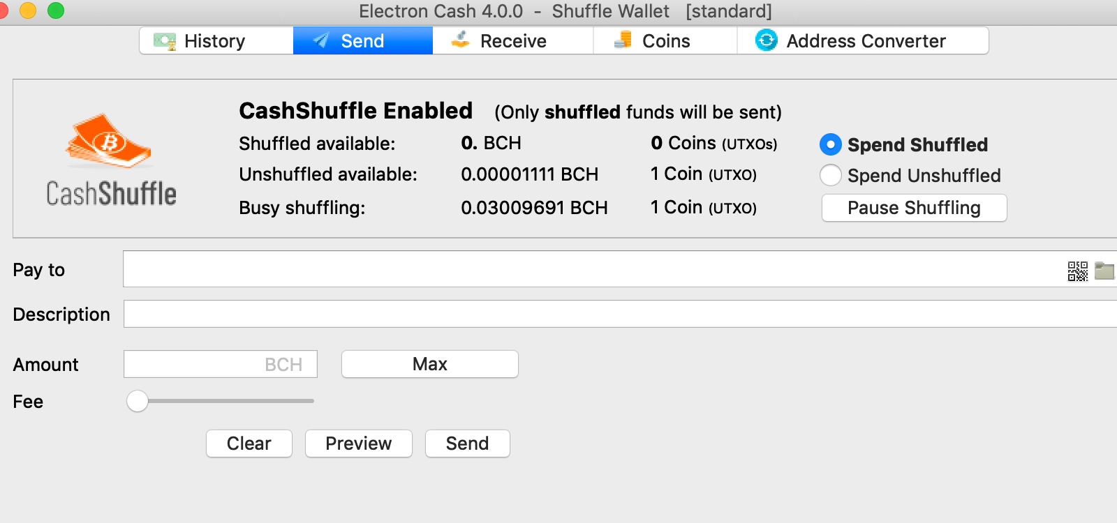 Cashshuffle Launches, Bringing Greater Privacy to the BCH Ecosystem Cashshuffle Launches, Bringing Greater Privacy to the BCH Ecosystem