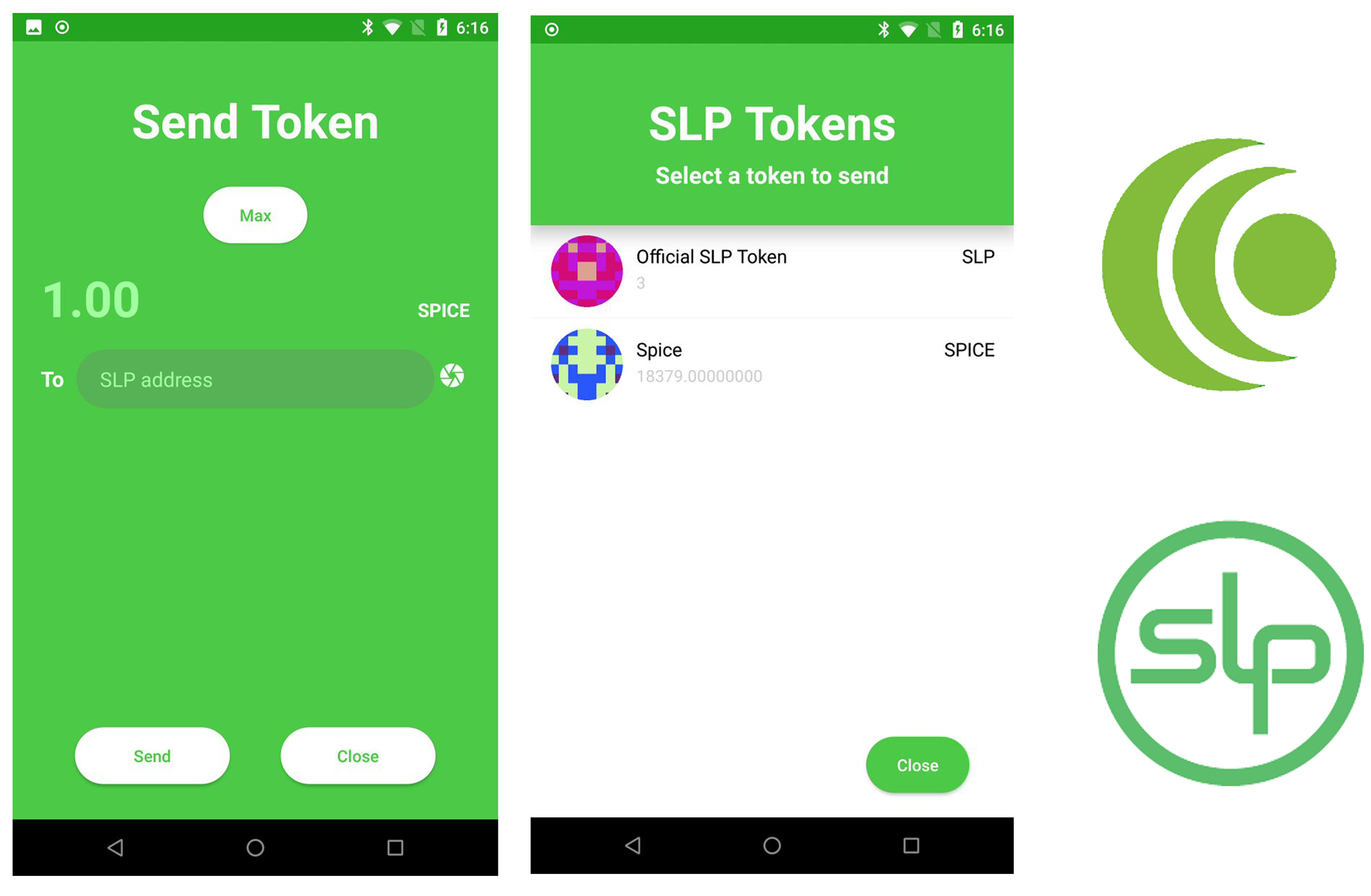 Crescent Cash BCH Wallet Features SLP Token Support for Smartphones Crescent Cash BCH Wallet Features SLP Token Support for Smartphones