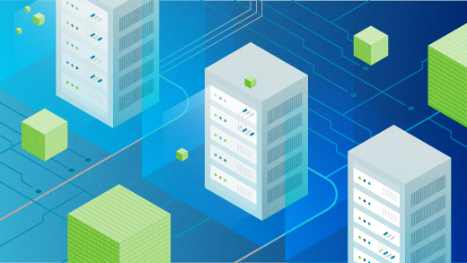 computer servers processing data