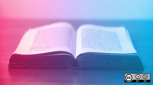 An open book