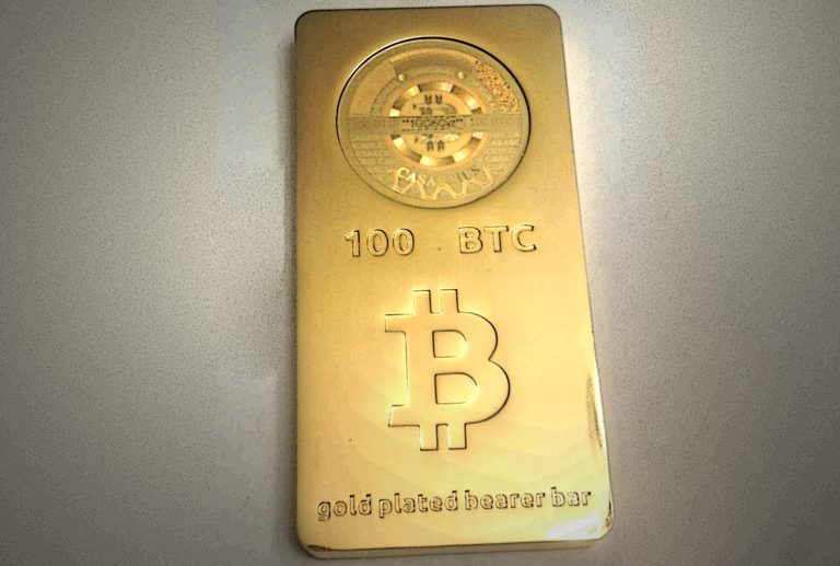 Someone Redeemed a 100 BTC Casascius Bar Worth Over $700k