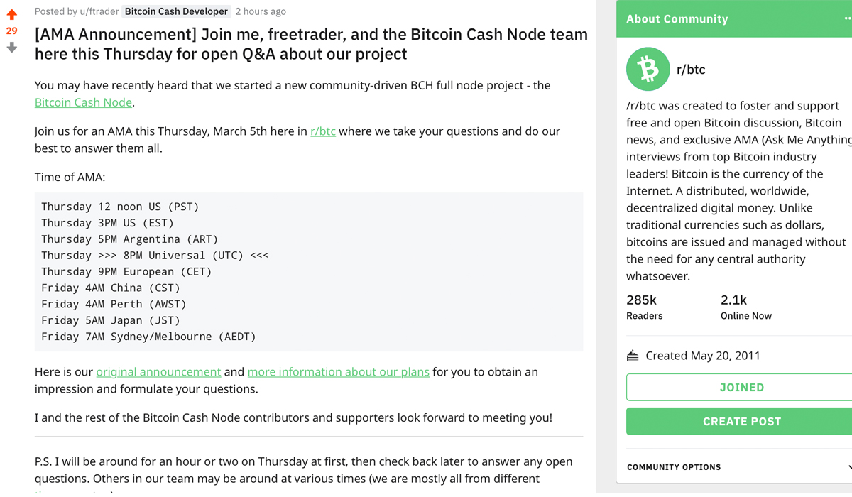 Bitcoin Cash Node Reveals Upgrade Plans for May and Difficulty Algorithm Research Bitcoin Cash Node Reveals Upgrade Plans for May and Difficulty Algorithm Research