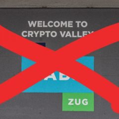 Switzerland’s Famed “Crypto Valley” Seeks $103 Million Government Bailout
