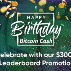 Bitcoin Cash Games Launches $3K Leaderboard Tournament to Celebrate the 3rd BCH Anniversary