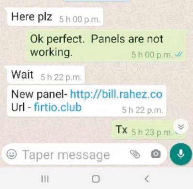 WhatsApp investigator goldtv reseller