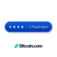 Bitcoin.com Wallet Launches Cred’s 1-Touch “Earn” Button