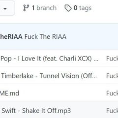 RIAA Takedowns Backfire as Pirated MP3s Now Surface on GitHub