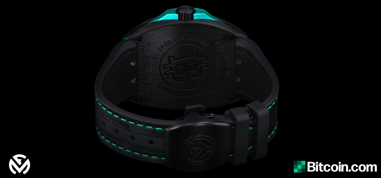Bitcoin.com Reveals Limited Edition Bitcoin Cash Wristwatch Crafted by Luxury Watchmaker Franck Muller Bitcoin.com Reveals Limited Edition Bitcoin Cash Wristwatch Crafted by Luxury Watchmaker Franck Muller