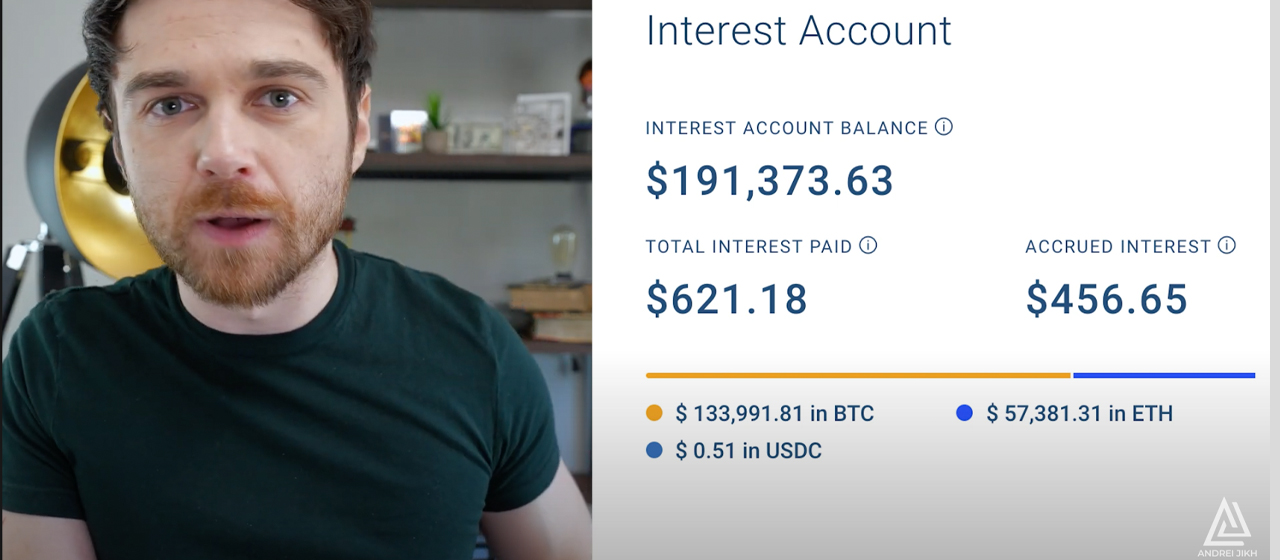 Renowned Finance Youtuber Andrei Jikh Invests Over $100K Into Cryptocurrencies Renowned Finance Youtuber Andrei Jikh Invests Over $100K Into Cryptocurrencies