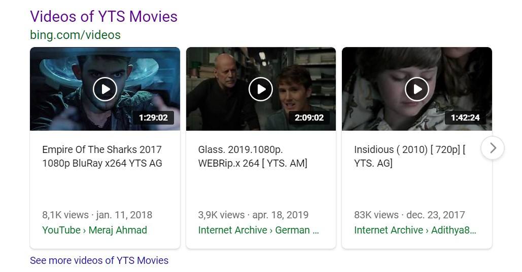 yts bing movies
