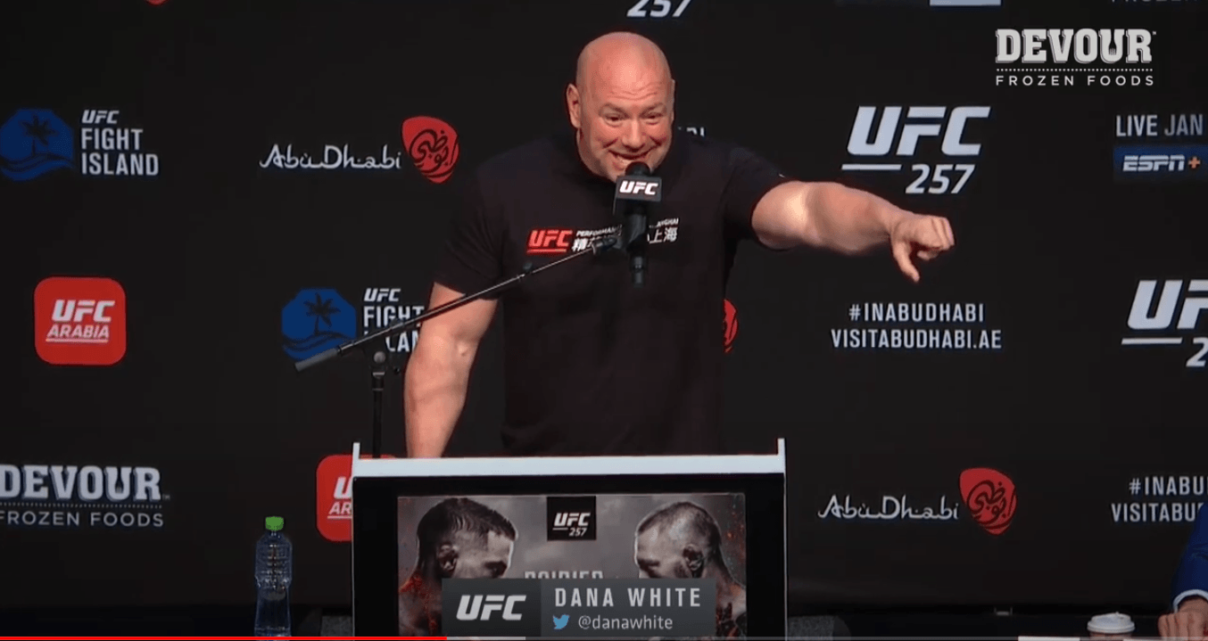 UFC 257 Press