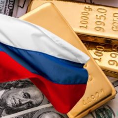 Gold Exceeds U.S. Dollars in Russia’s Reserves as Putin Focuses on De-Dollarization