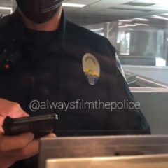 Are Cops Playing Music While Being Filmed to Trigger Copyright Filters?