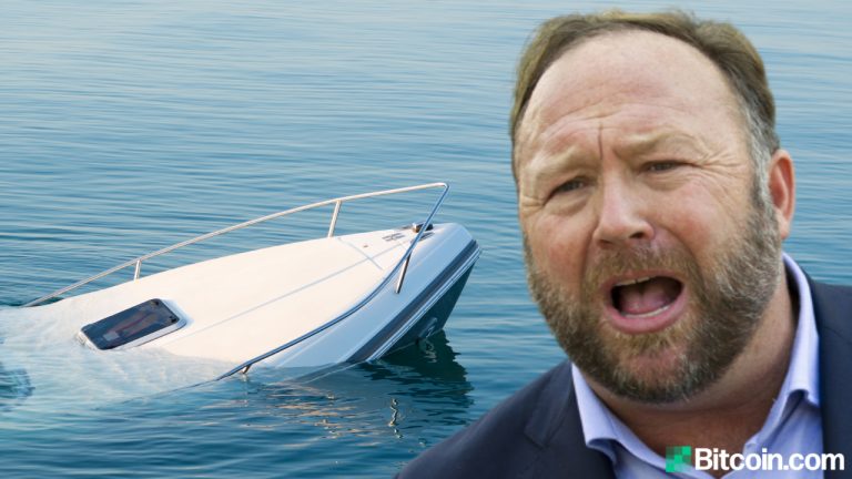 Alex Jones Lost Laptop Containing 10,000 Bitcoins