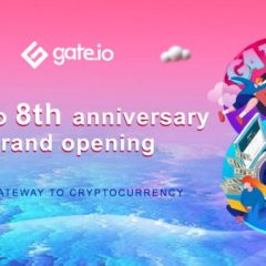 Gate.io Celebrates 8th Anniversary –  a New Era for Crypto-Asset Trading