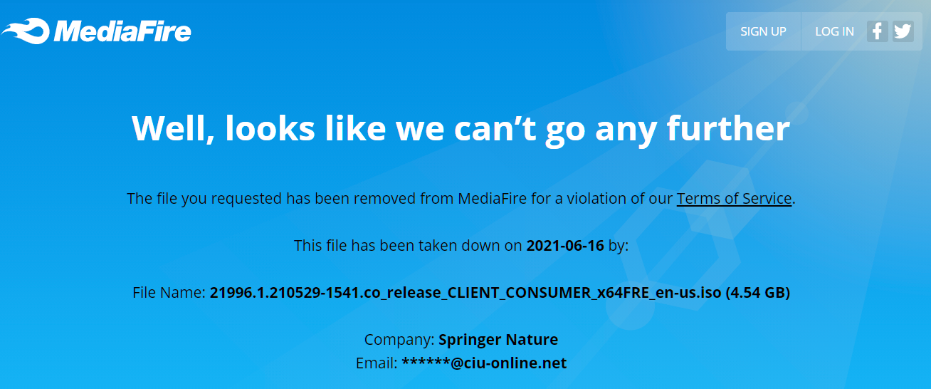 Windows 11 Mediafire