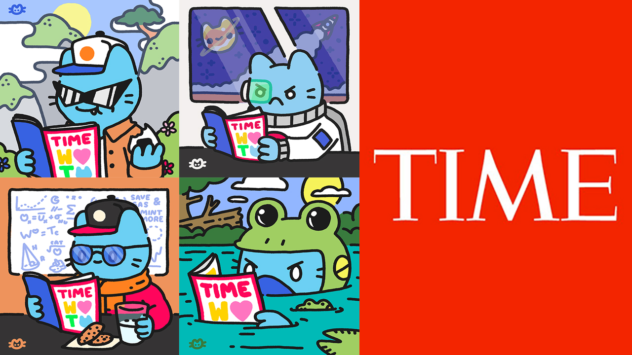 TIME Partners With Cool Cats NFT Project, Business Magazine Fortune's NFT Sale Raises $1.3M TIME Partners With Cool Cats NFT Project, Business Magazine Fortune's NFT Sale Raises $1.3M