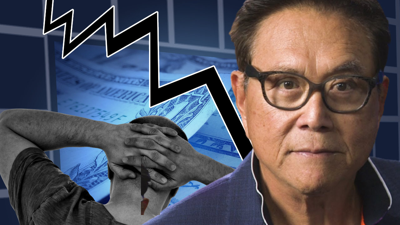 Rich Dad Poor Dad's Robert Kiyosaki Warns US Sliding Into Depression After Giant Crash, Recommends Bitcoin