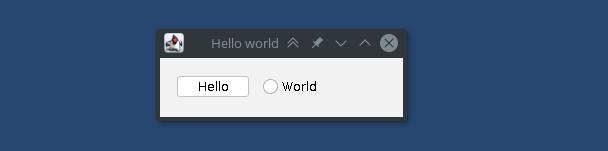 IntelliJ light Screenshot of Swing in IntelliJ light version