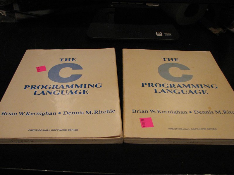The original C programming guide by two of the language authors, circa 1978 The original C programming guide by two of the language authors, circa 1978