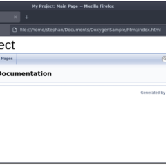 Document your source code with Doxygen on Linux