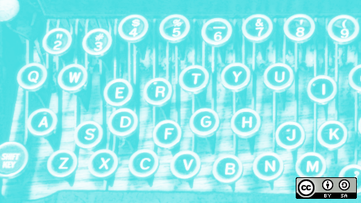 Typewriter keys Typewriter keys