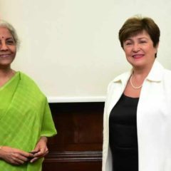 Indian Finance Minister Urges IMF to Lead in Regulating Crypto — Georgieva Says IMF Ready to Work With India