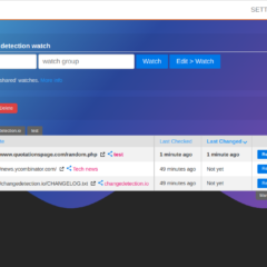 Get change alerts from any website with this open source tool