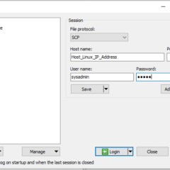 Transfer files and folders from Windows to Linux with WinSCP