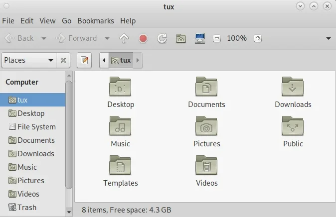 How to use the Linux file manager for GNOME 2