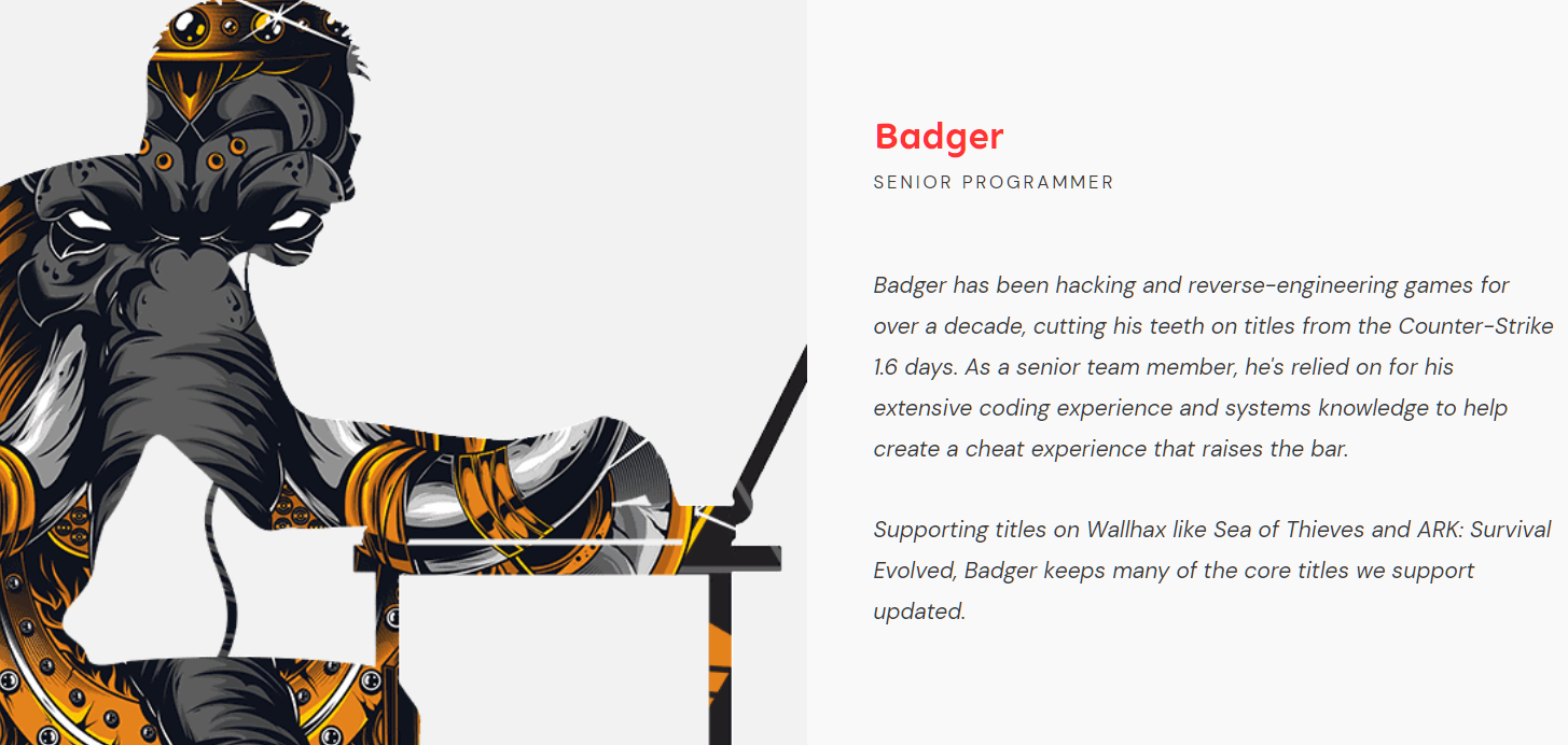 wallhax badger