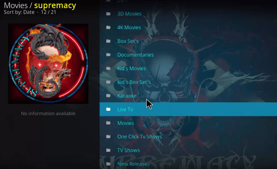 supremacy kodi