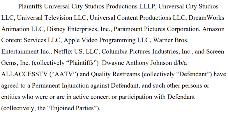 aatv permanent injunction