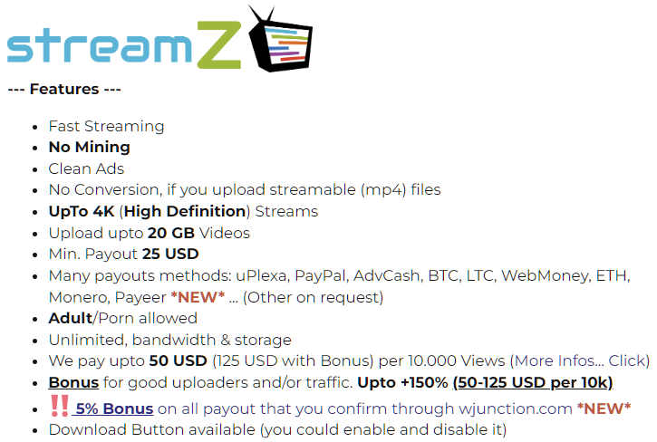streamz launch