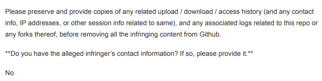 twitter - github details