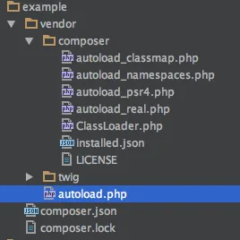 Use autoloading and namespaces in PHP